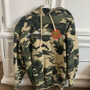 Camo Santa Cruz hoodie